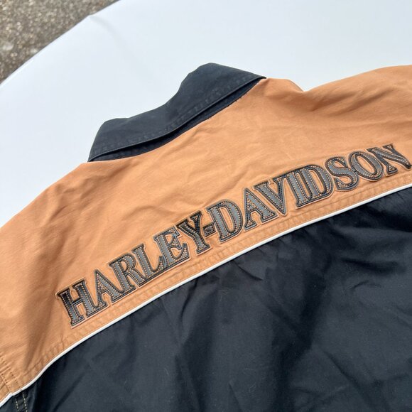 Harley-Davidson 110th Anniversary Dealer Shirt XL Black Orange 1903-2013 Short S - Picture 10 of 10